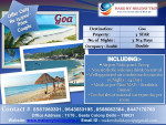 GOA OFFER 13,500/- PER COUPLE